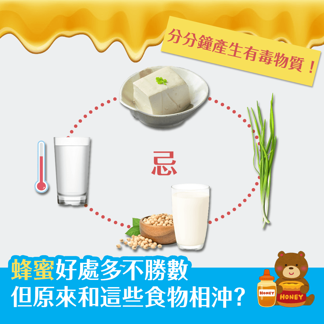 蜂蜜好處多不勝數 但原來同這些食物相沖？