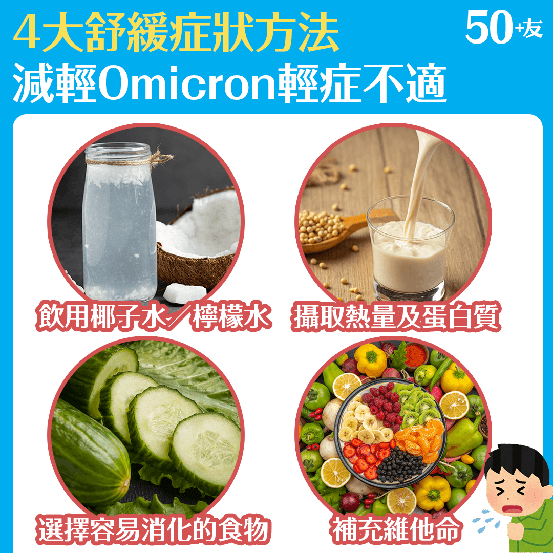4大舒緩症狀方法 減輕Omicron輕症不適