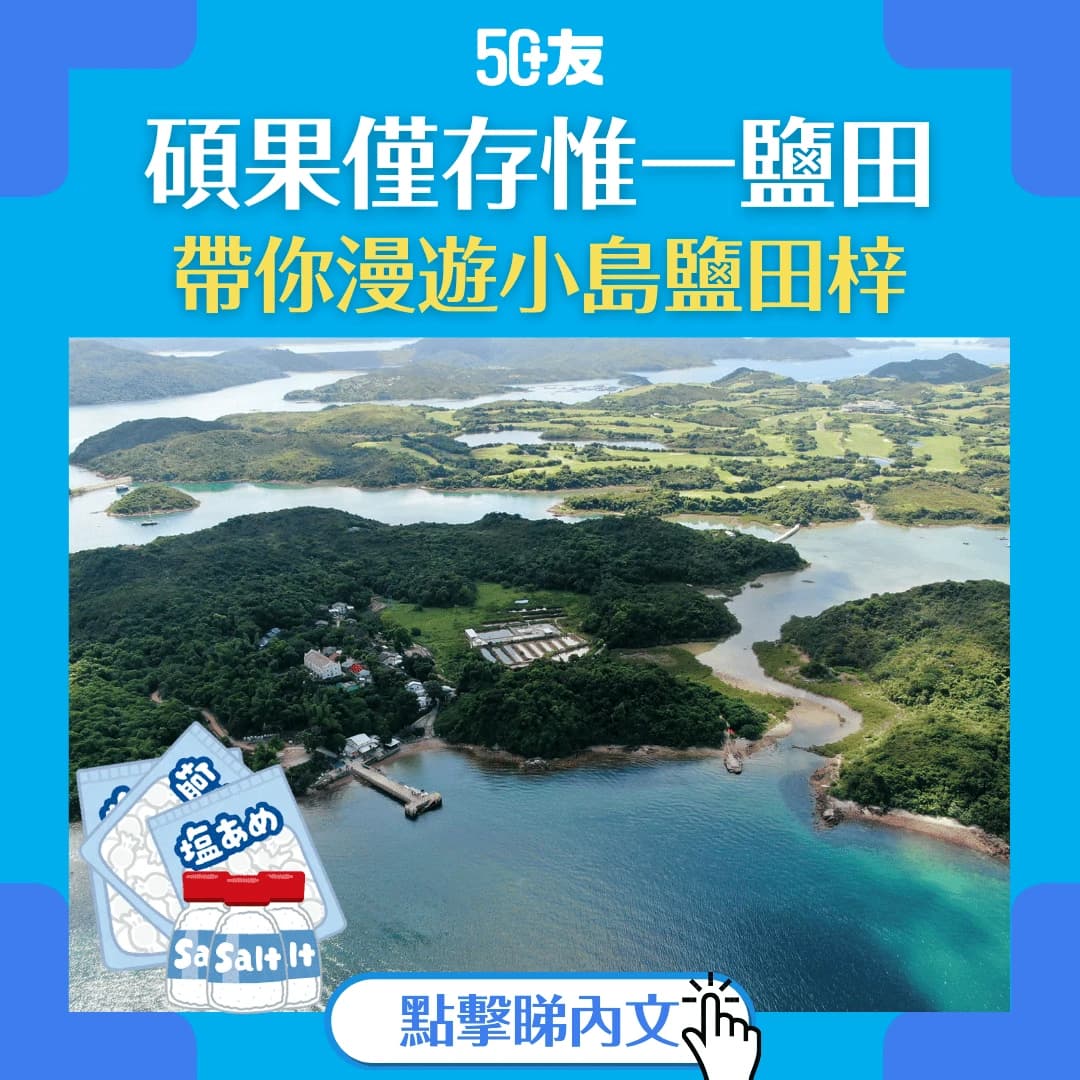 【鹽田梓】探索香港歷史悠久的小島，享受半天悠閒之旅