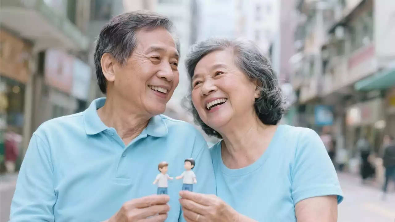 Active 50+ couple enjoying life